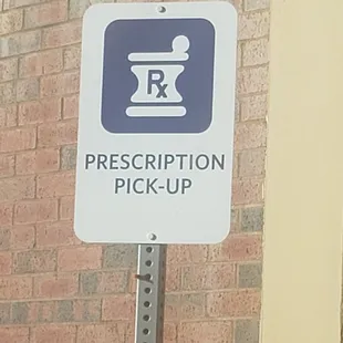 Sitting in parking for med pick up