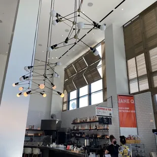 High ceilings, plenty of sunlight!