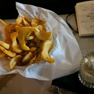 Beef Tallow Fries, $12