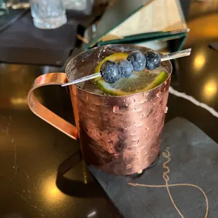 Blueberry mule