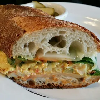 Mango Chicken Salad Sandwich