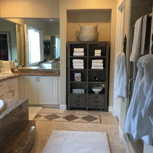 Perfect fit to store our towels.