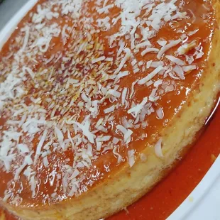 Flan de coco