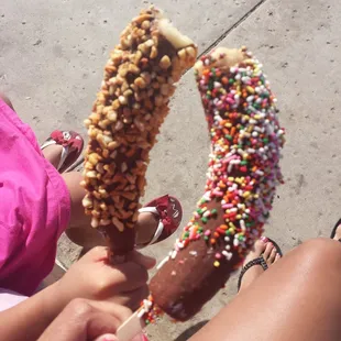 Chocolate Dipped Bananas