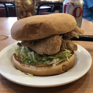 Catfish sandwich