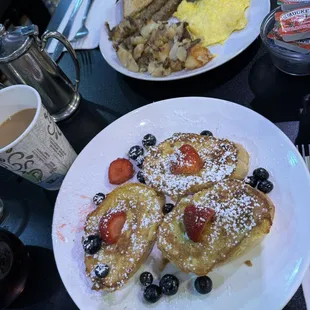 French toast and classic breakfast