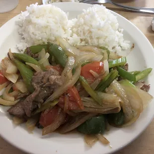 Hawaiian Chop Steak