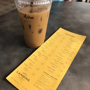 Dirty chai w 4 shots
