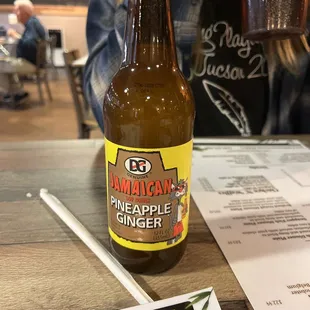 12 oz. Bottled Pineapple Ginger D&amp;G Soda