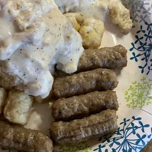 Biscuits and gravy is from Janet&apos;s! Outstanding!