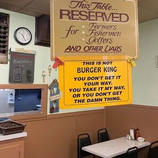 I qualified for this table, too, and they made me feel like a regular!
