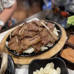 a variety of dishes