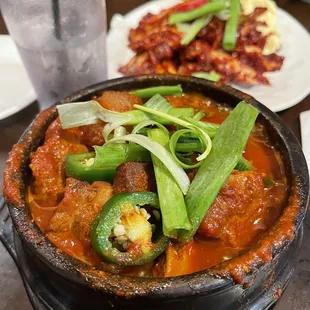 Pork Back-Bone Stew with Potatoes