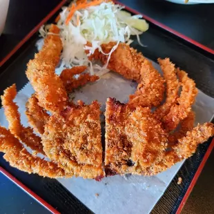 Fried soft shell crab