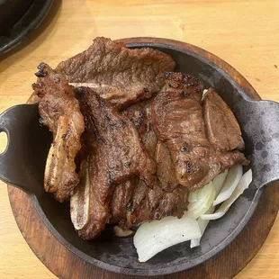 B3. Korean BBQ Pork, C1. Korean BBQ Galbi and Tofu Soup Combo