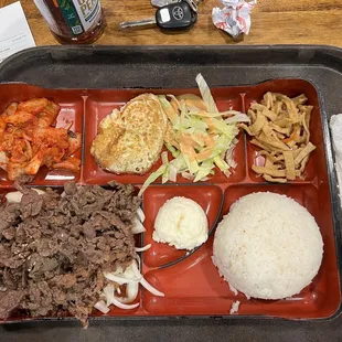 Bulgogi lunch box..#L2