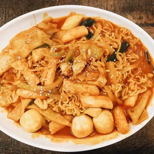 rappokki or spicy rice cake