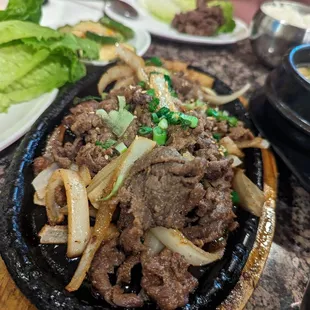Beef bulgogi