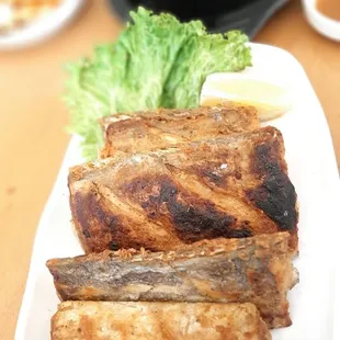 Galchi Gui.... grilled marinated cutlass fish