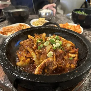 Ossam bulgogi lunch portion