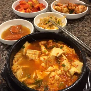 Seafood Tofu Soup
