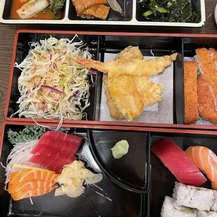 Tonkatsu bento dinner box