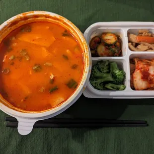 Kim Chi Soft Tofu Soup