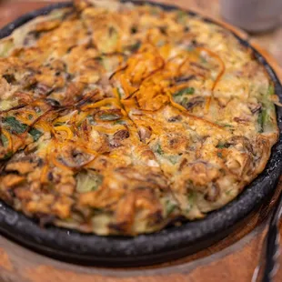 4.  Haemul Pajeon ($27)
 Seafood pancake