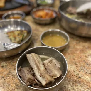 Beef rib in the Galbitang
