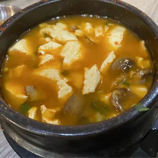 4. Mushroom Soon Tofu