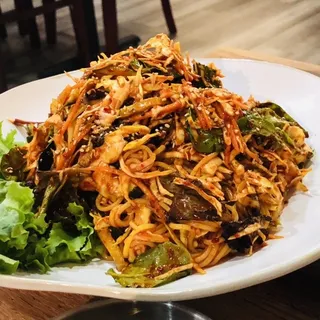 Corn bibimguksoo