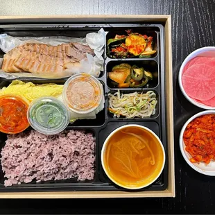 Boiled Pork Belly Set