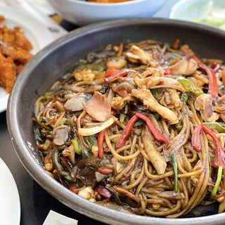 48. Seafood Jajang Platter