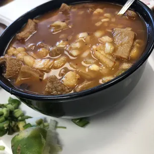 Menudo! Yum.