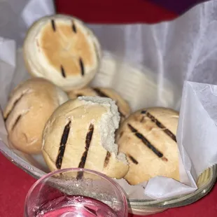 Dinner rolls, dry not good