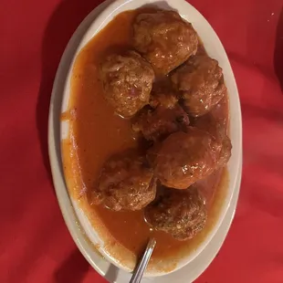 Spicy Meatballs