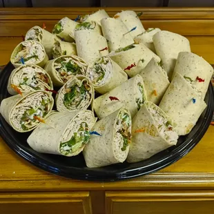Catering Line:
Turkey Bacon Ranch Wraps!