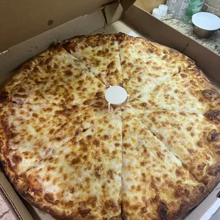 Large cheese pizza