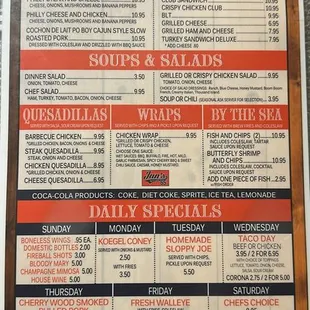 pizza, menu