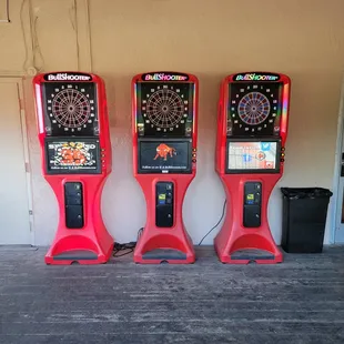 two arcade machines