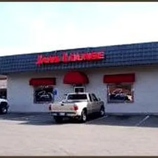the front of the restaurant