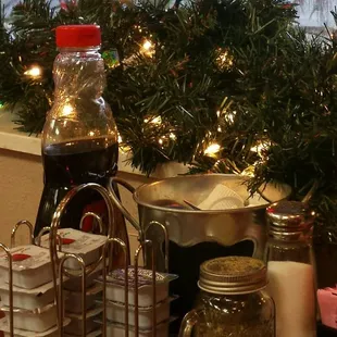 a variety of food items