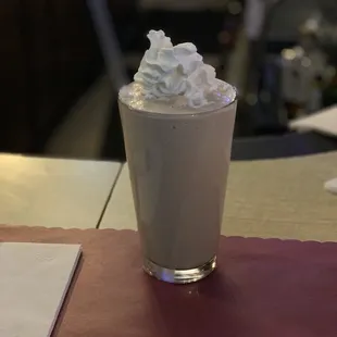 Non-alcoholic ice cream drink