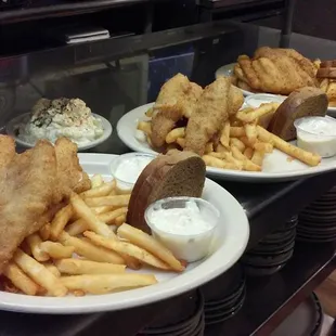 fish and chips, fish, seafood, food