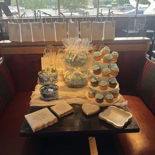 Cupcakes and custom cookies