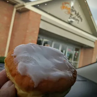 Jelly filled used to be my favorite at Camargo Bakery where they got their start.