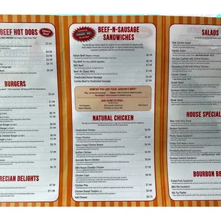 Menu Hanson&apos;s Drive-In.S Western Ave Beverly IL . HotDog ItalianBeef Giros Burgers Chicken Steak Sandwiches Salads IceCream Shakes etc.Cool!