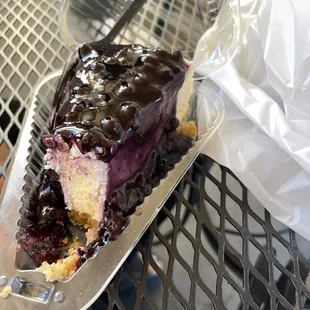 Blueberry cheesecake