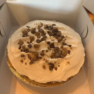 Chocolate PB creme pie