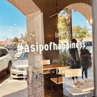 a view of the outside of the restaurant